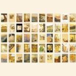 WallGlam - Aesthetic Scenery Photo Collage Stickers (50 Sheets)