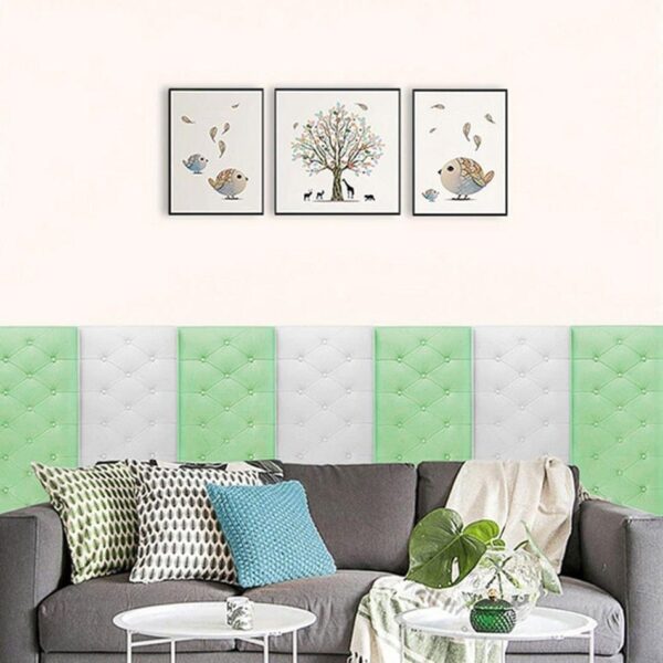 WallCush - Peel and Stick Soft Wall Cushion Mat
