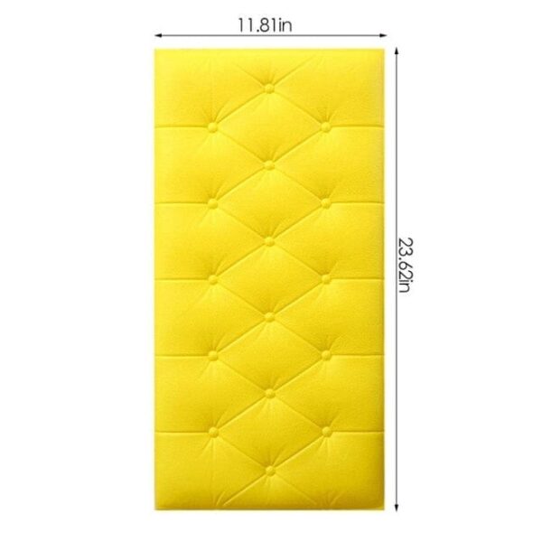 WallCush - Peel and Stick Soft Wall Cushion Mat