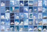 WallGlam - Aesthetic Scenery Photo Collage Stickers (50 Sheets)